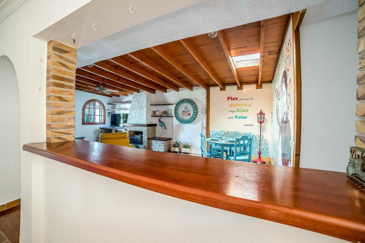 Frida Kahlo House Con Piscina Y Vistas Al Mar By Lightbooking Тельде Экстерьер фото